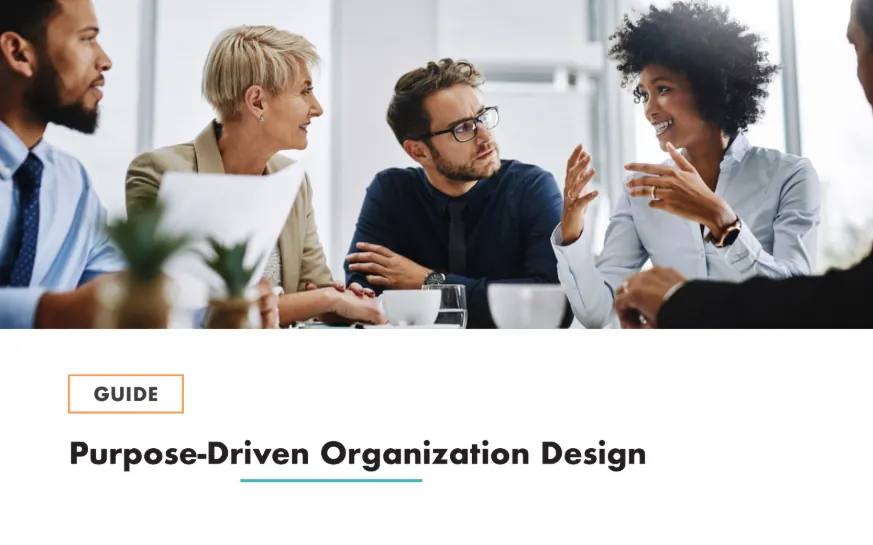 Organization Design guide cover